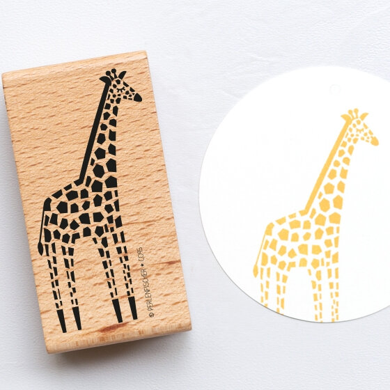 Stempel Giraffe | PERLENFISCHER