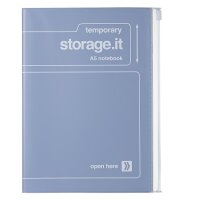 Notebook A5 Storage blau