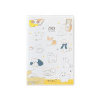 Mini-Taschenkalender 2024 "Hund"