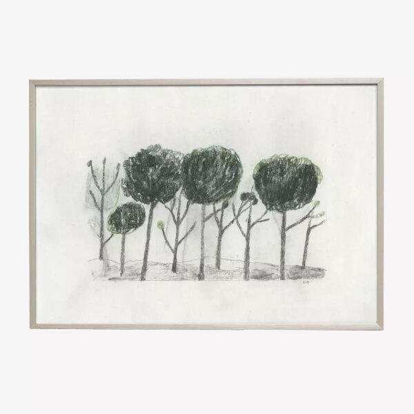 Druck 50 x 70 cm "Bäume"