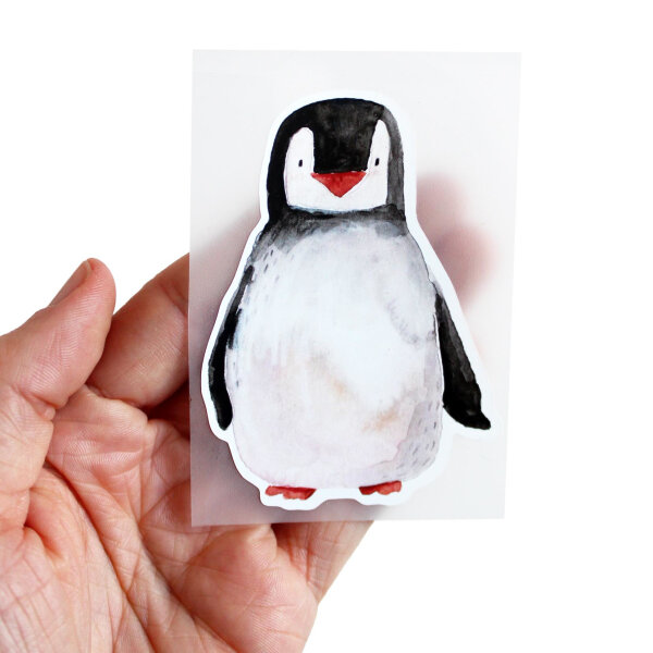 Bügelbild "Pinguin"