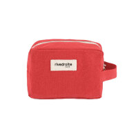 Easy Make-up Pouch "Tournelles Red" I Rive Droite