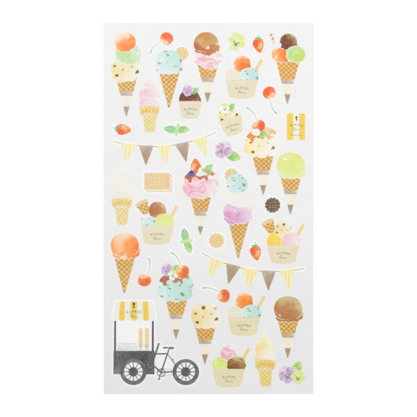 Sticker Ice Cream | Midori